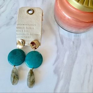 NWT Anthropologie “Jordyn” Drop Earrings 💧